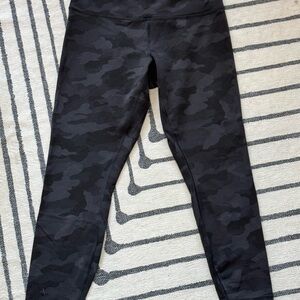 Black Camo Lululemon Leggings